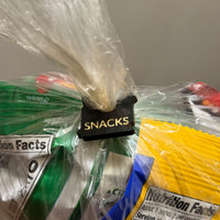 Labeled Square Bag Clips (Set of 5) - Glowforge