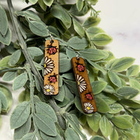 Ladybug Bar Dangle Earrings (Set of 2) - Glowforge