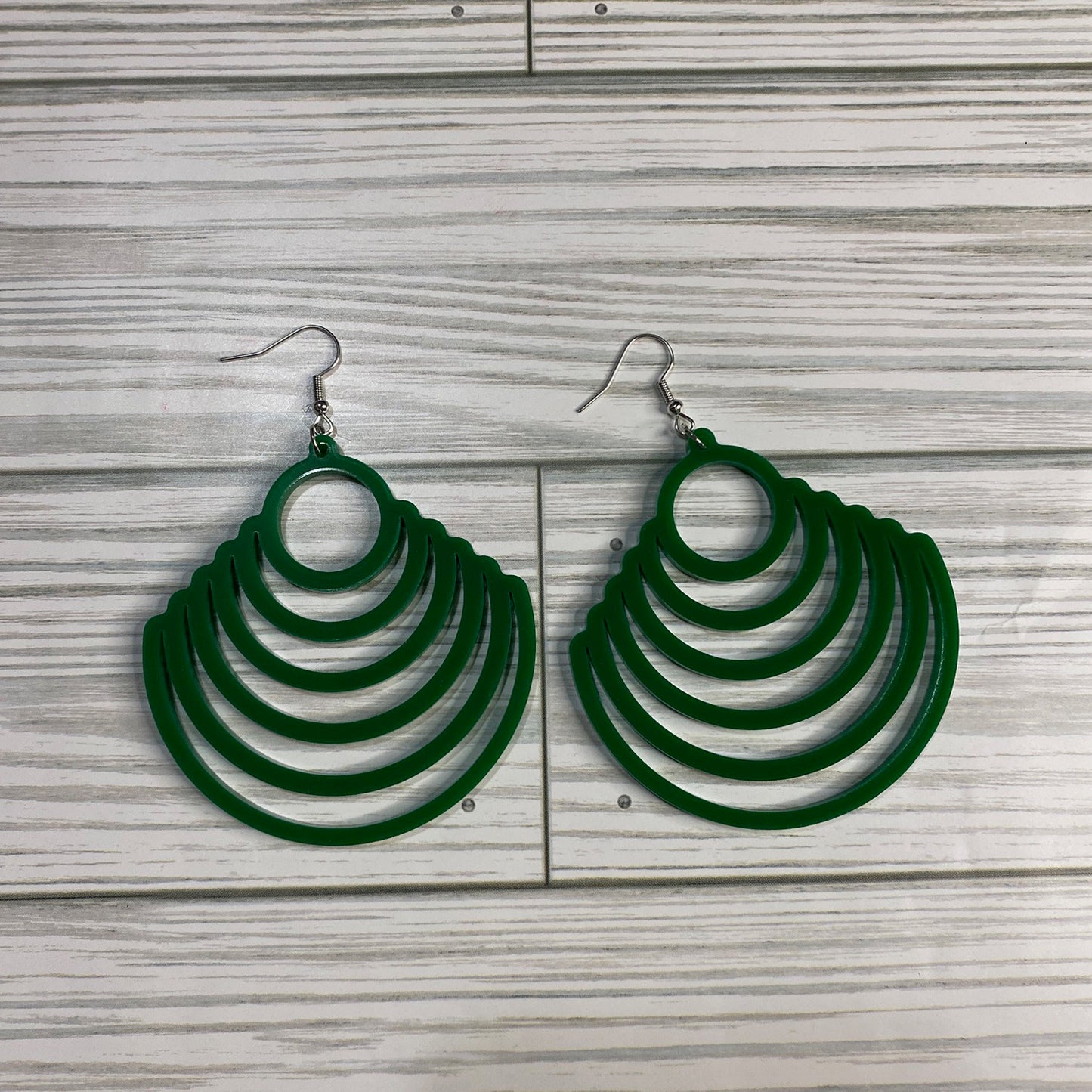 Large Boho Shell Earrings Glowforge Shop Large boho shell earrings glowforge shop