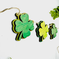 Layered 4-Leaf Clover St. Patrick’s Day Garland - Glowforge