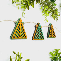 Layered Christmas Tree Garland #7 - Glowforge