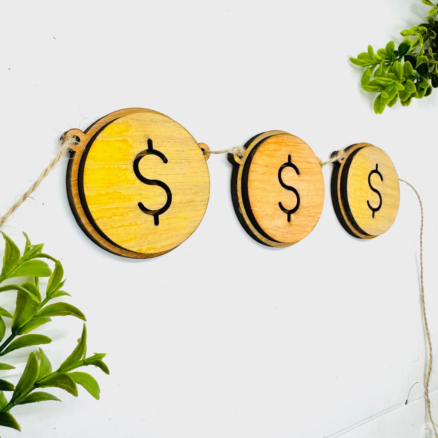 Layered Coins St. Patrick’s Day Garland