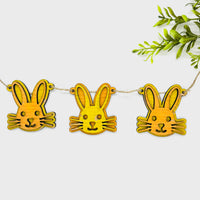 Layered Easter Bunny Garland Banner - Glowforge