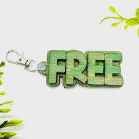 Layered FREE Word Keychain - Glowforge