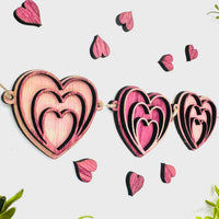 Layered Heart Garland #1 - Glowforge
