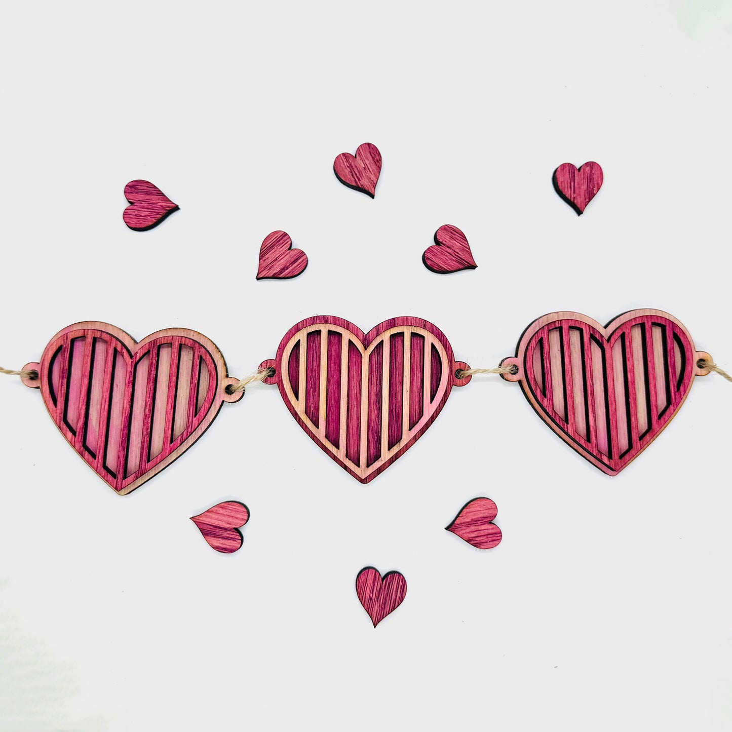 Layered Heart Garland #3