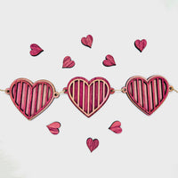 Layered Heart Garland #3