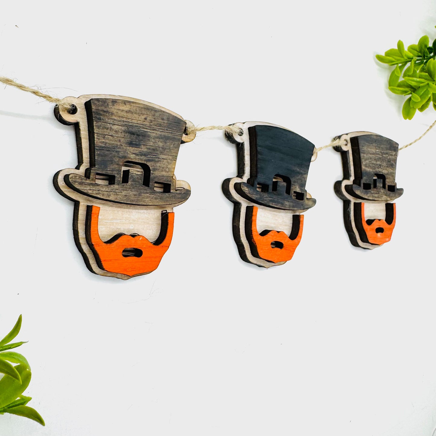 Layered Leprechaun St. Patrick’s Day Garland - Glowforge