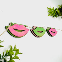 Layered Lips St. Patrick’s Day Garland - Glowforge