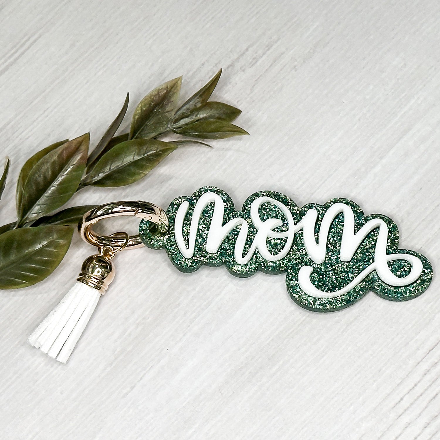 Layered Mom Keychain – Glowforge Shop