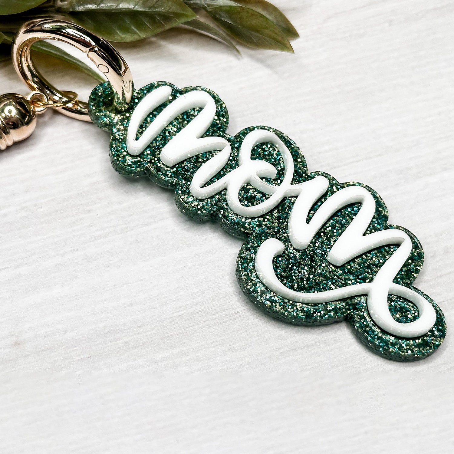 Layered Mom Keychain – Glowforge Shop