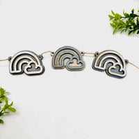 Layered Rainbow St. Patrick’s Day Garland - Glowforge