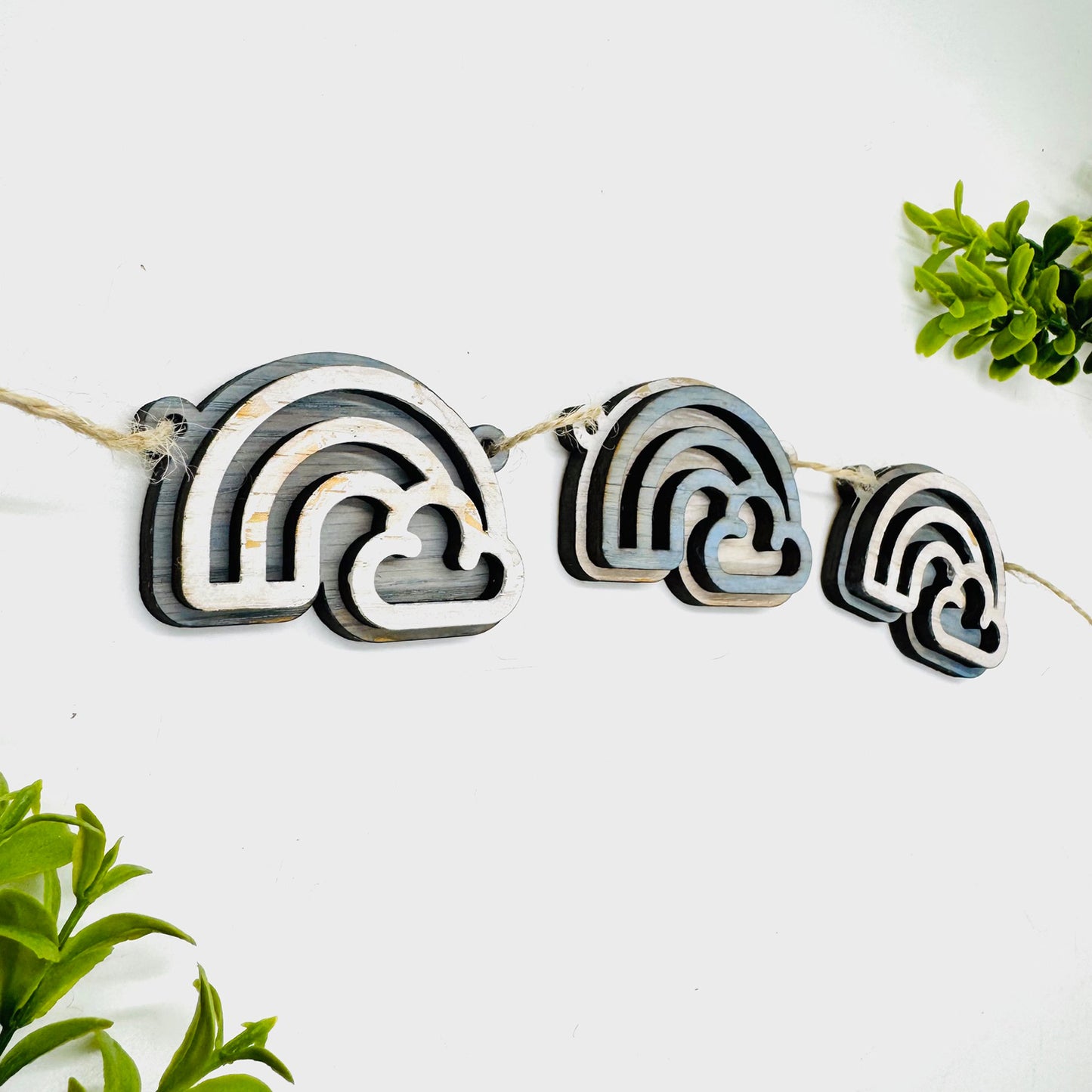 Layered Rainbow St. Patrick’s Day Garland - Glowforge
