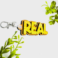 Layered REAL Word Keychain - Glowforge