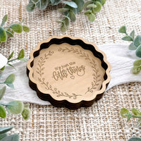 Layered Scalloped Trinket Dish - Glowforge