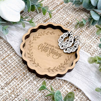 Layered Scalloped Trinket Dish - Glowforge