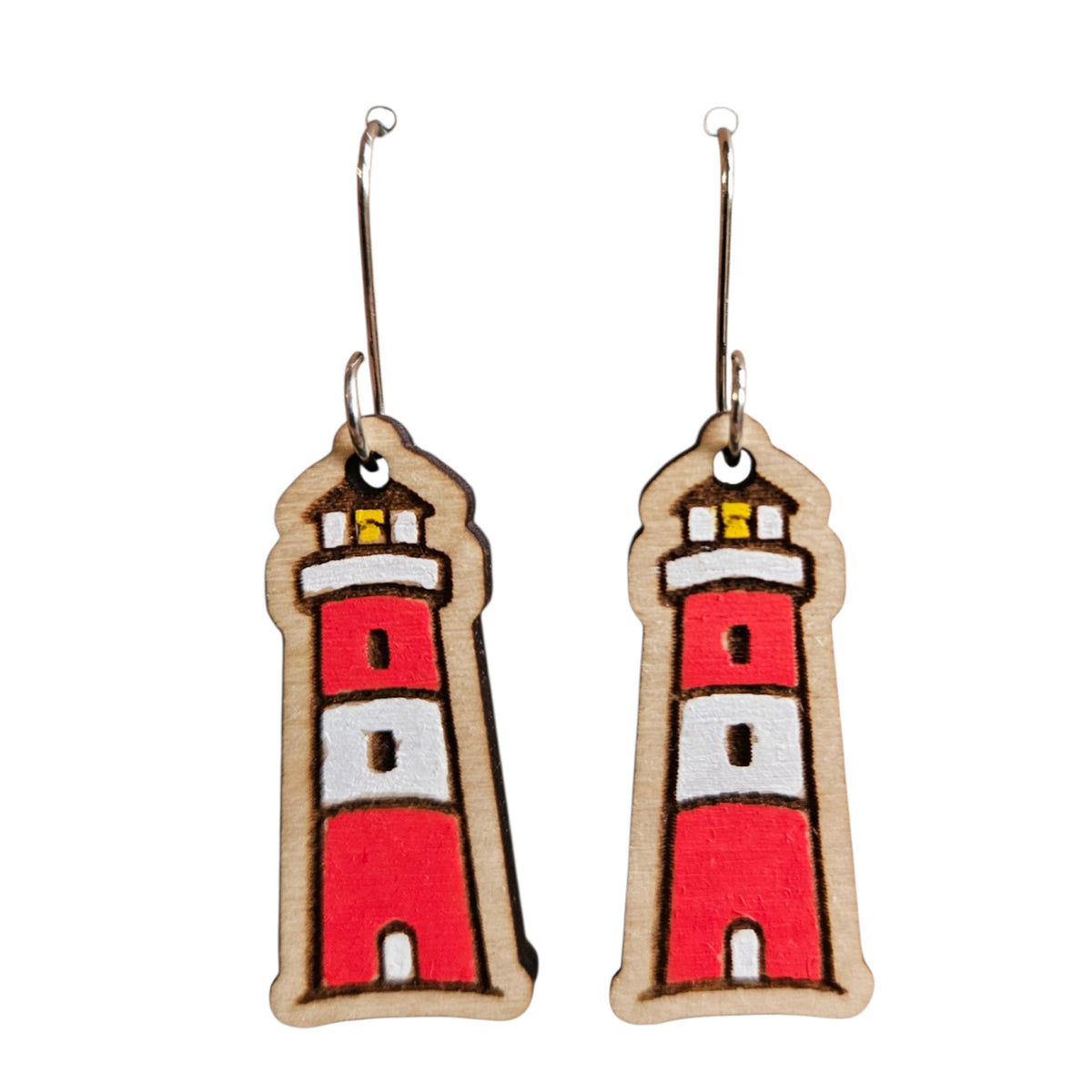 Lighthouse Earrings - Glowforge
