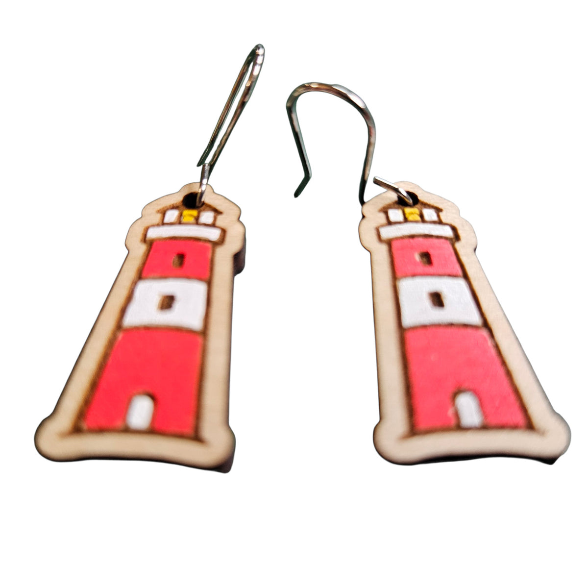 Lighthouse Earrings - Glowforge