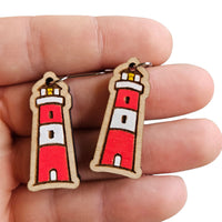 Lighthouse Earrings - Glowforge