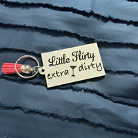 Little Flirty Extra Dirty Martini Keychain