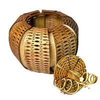 Living Hinge Pumpkin with Lid - Glowforge