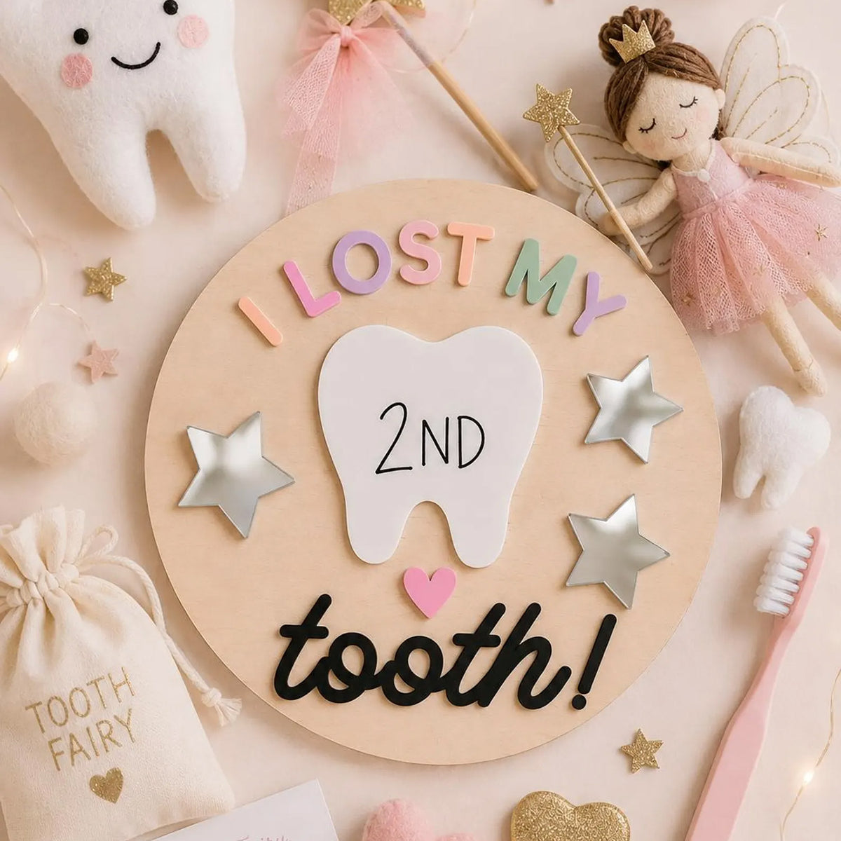 Lost Tooth Milestone Sign - Glowforge