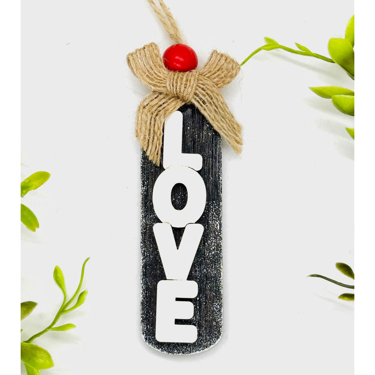 Love Christmas Car Charm - Glowforge