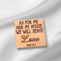 Love Quote Shelf Sitter Home Decor Sign - Glowforge