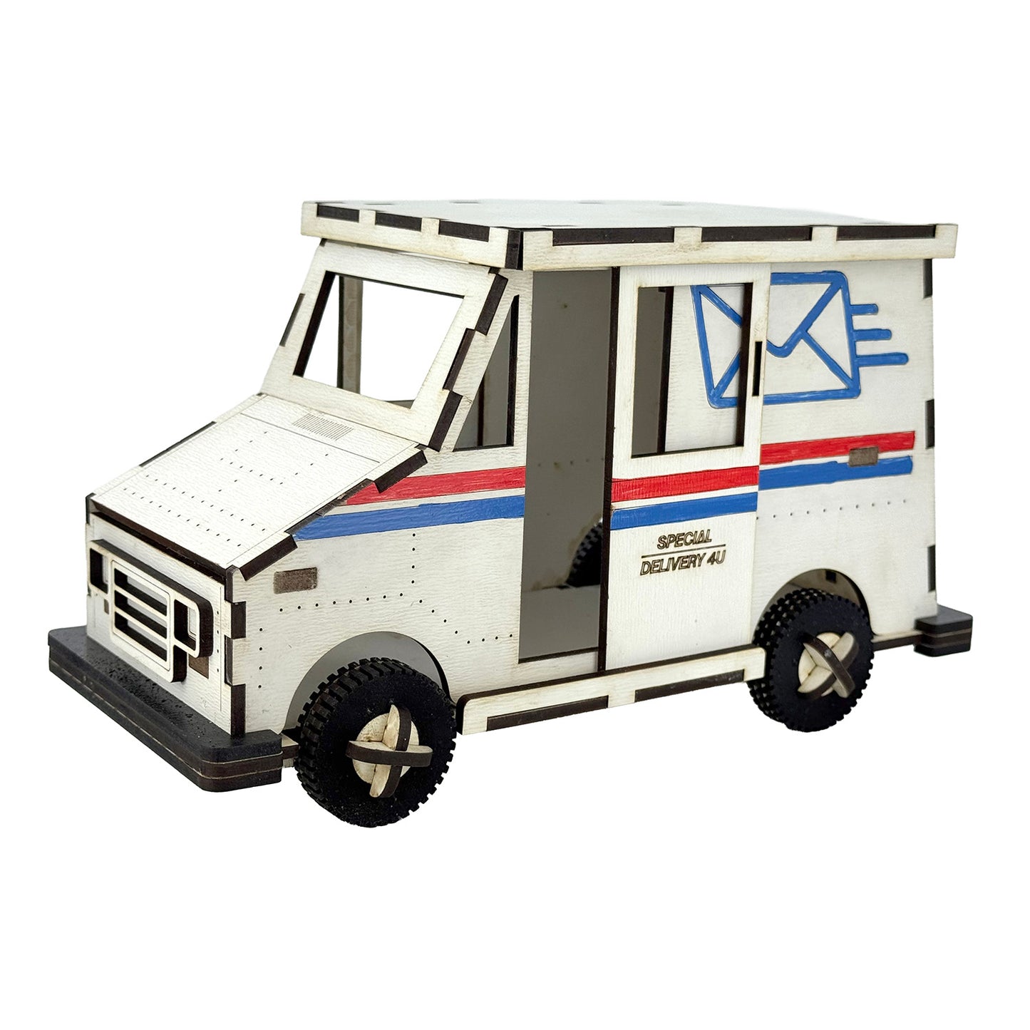 Mail Delivery Truck LLV - Gift Box - Medium Proofgrade Version - Glowforge