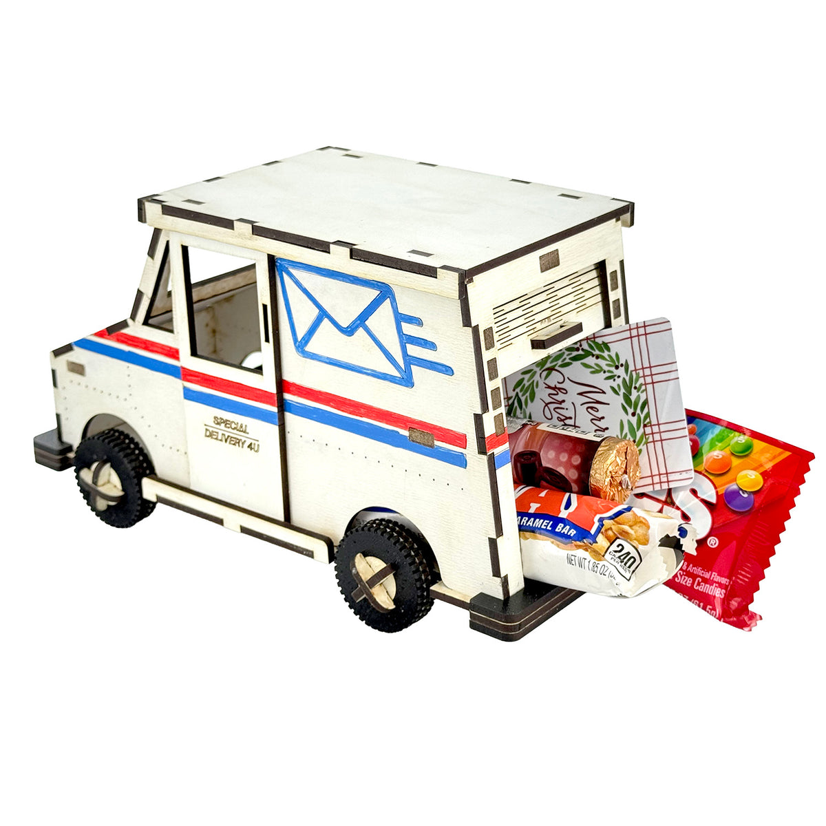 Mail Delivery Truck LLV - Gift Box - Medium Proofgrade Version - Glowforge