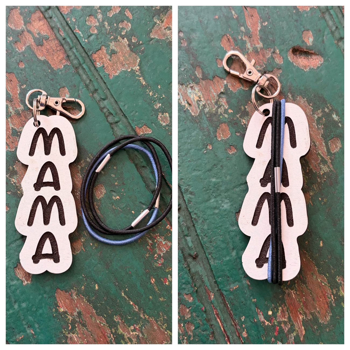 MAMA Hair Elastic Tie Holder - Glowforge