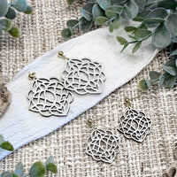 Mandala Dangle Earrings (Set of 2) - Glowforge