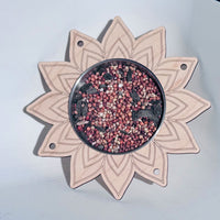 Mandala Flower Bird Feeder Kids Craft - Glowforge