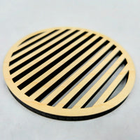 Manhole / Sewer Cover Inspired Coaster Designs (Set of 6 ) - Glowforge