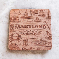 Maryland Coaster Design - Glowforge