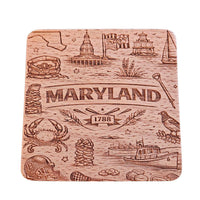 Maryland Coaster Design - Glowforge