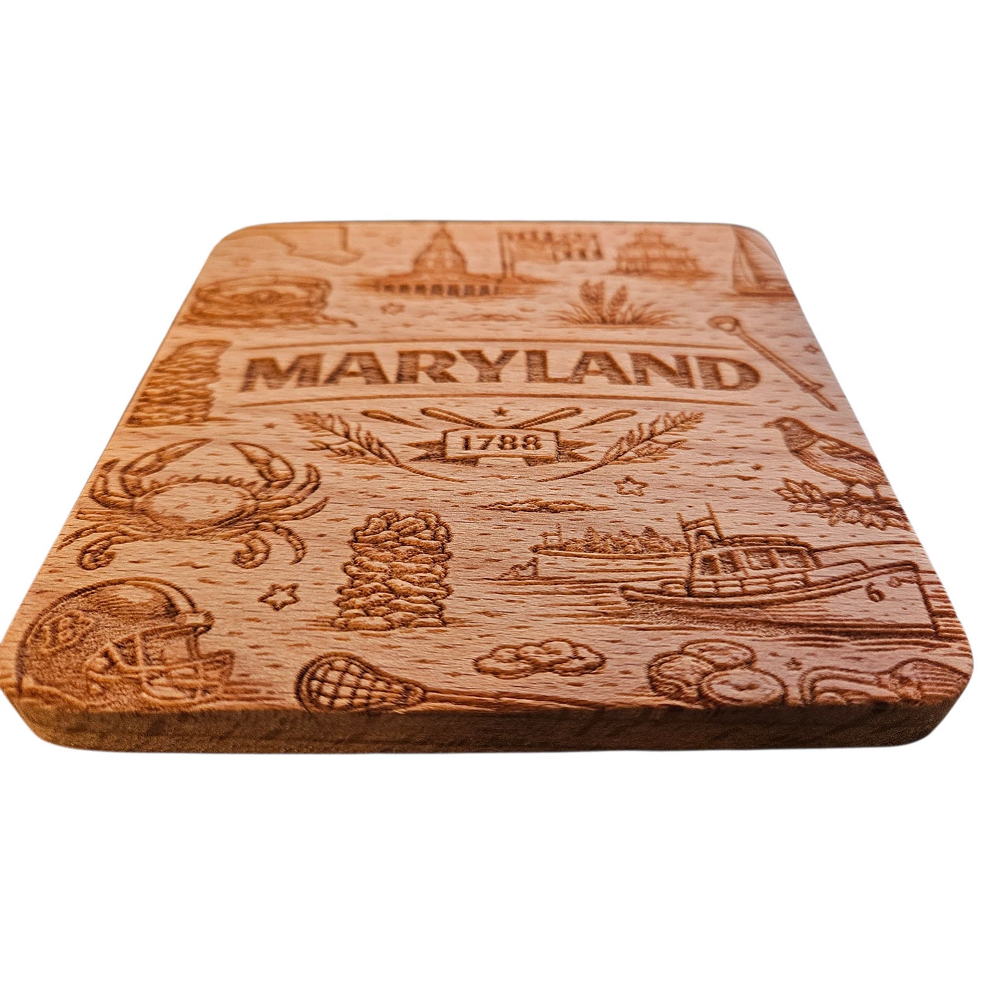 Maryland Coaster Design - Glowforge