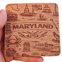 Maryland Coaster Design - Glowforge