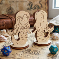 Mermaid Toy Figurine - Fantasy Sea Princess, Ocean Character Miniature