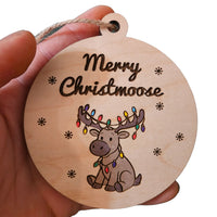 Merry Christmoose Ornament - Glowforge