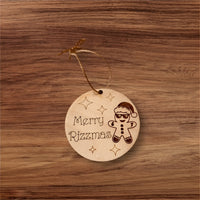 Merry Rizzmas Gingerbread Ornament (67 Version)  Glowforge