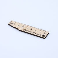 Mini Material Measuring Ruler (Metric)