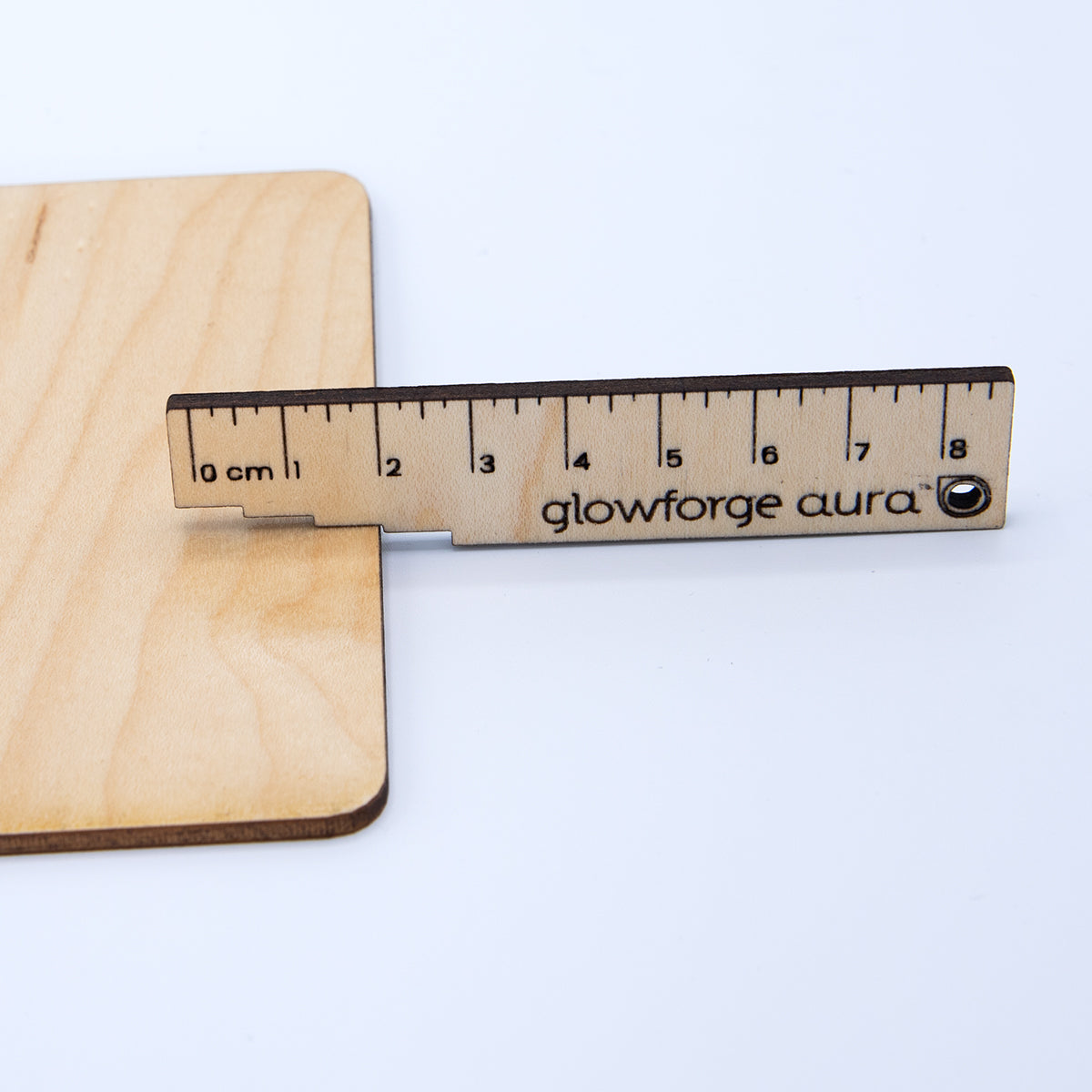 Mini Material Measuring Ruler (Metric) – Glowforge Shop