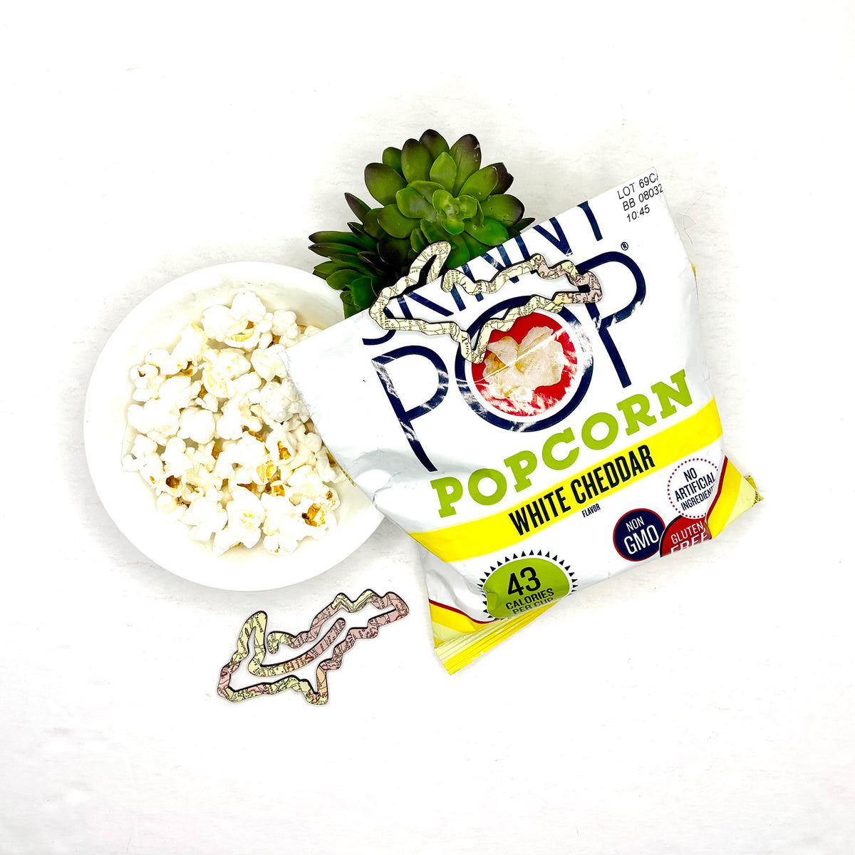 Michigan UP Shaped Bookmark with Card Backer - Paperclip - Snack Bag Closure - Glowforge