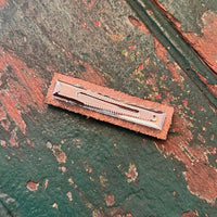 Mini Peppermint Bar Barrette - Glowforge