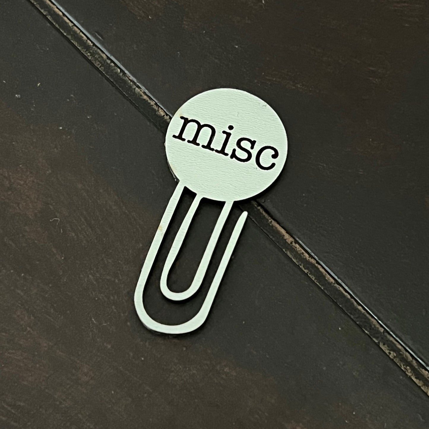 Misc Paperclip / Bookmark - Glowforge