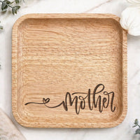 Modern Script Mother Engraving Design - Glowforge