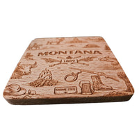 Montana Coaster Design - Glowforge