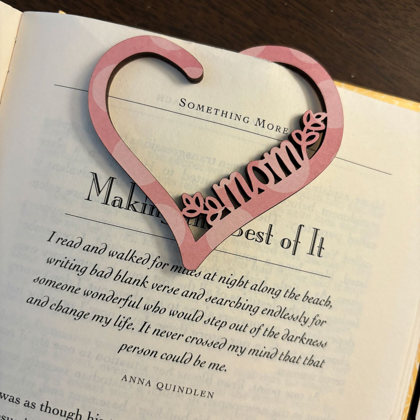 Mother’s Day Bookmark Bundle with Card Backer - Paperclip - Snack Bag Closure - Glowforge