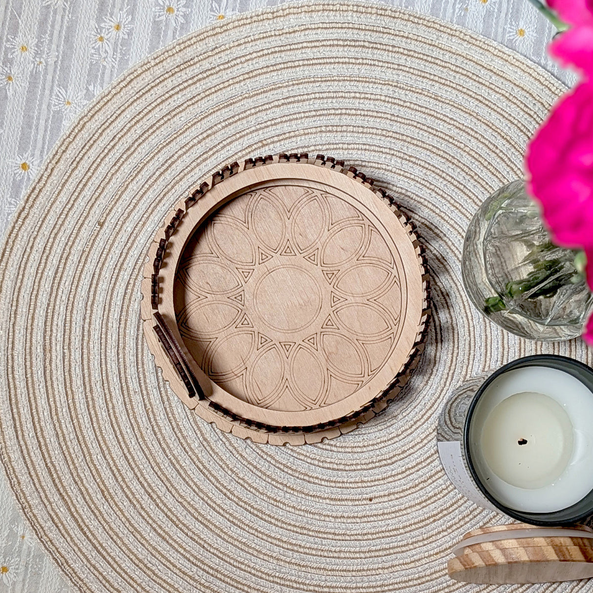 Multifunctional Box - Flower Pot Holder and Sweet Box - Glowforge